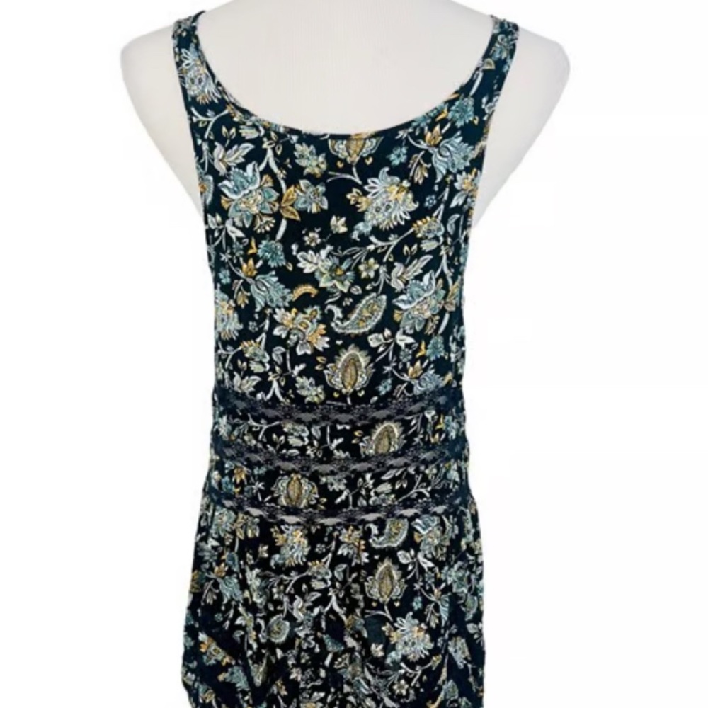 Floral Trapeze tunic dress/top Like New